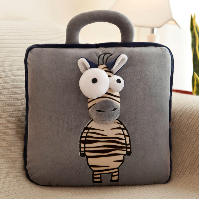 Car Multifunctional Cartoon Pillow Quilt Dual-use