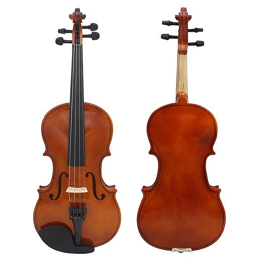Natural Color Solid Wood Violin Beginner Practice