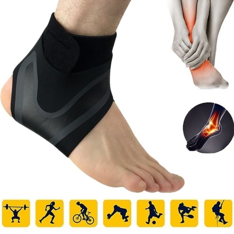 Breathable and Comfortable Design Safety Running Basketball Sports Ankle Sleeves
