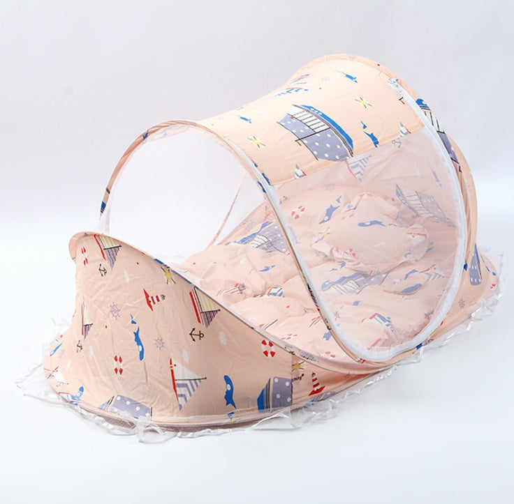 Foldable  Baby Bed Net With Pillow, Mosquito Net