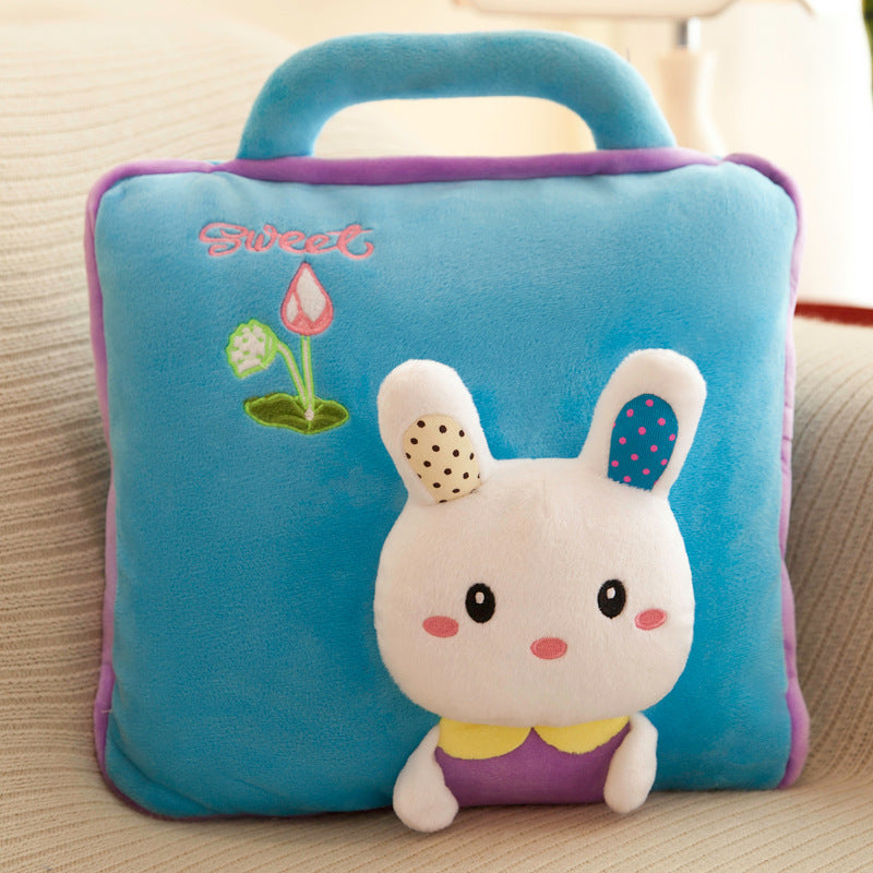 Car Multifunctional Cartoon Pillow Quilt Dual-use