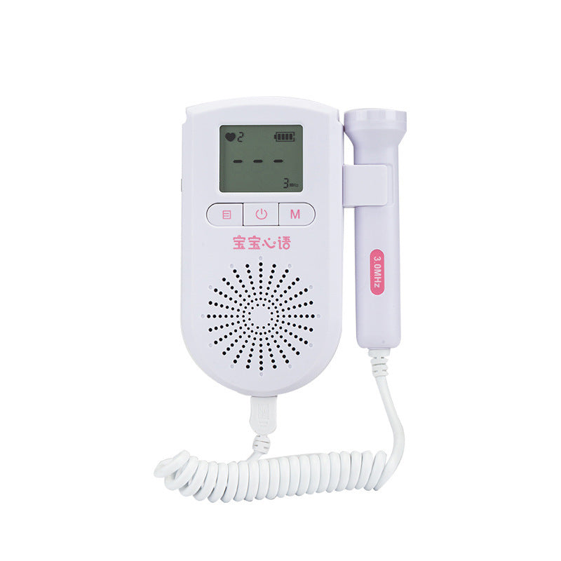 Fetal Heart Rate Monitor Home Pregnancy Baby Fetal Sound Dopler Heart Rate Detector